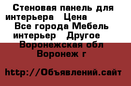 Стеновая панель для интерьера › Цена ­ 4 500 - Все города Мебель, интерьер » Другое   . Воронежская обл.,Воронеж г.